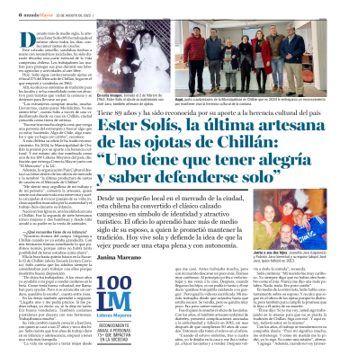 Entrevista a Ester Solís Guzmán