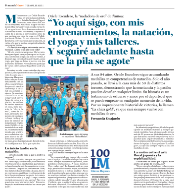 Entrevista a Oriele Escudero Espinoza