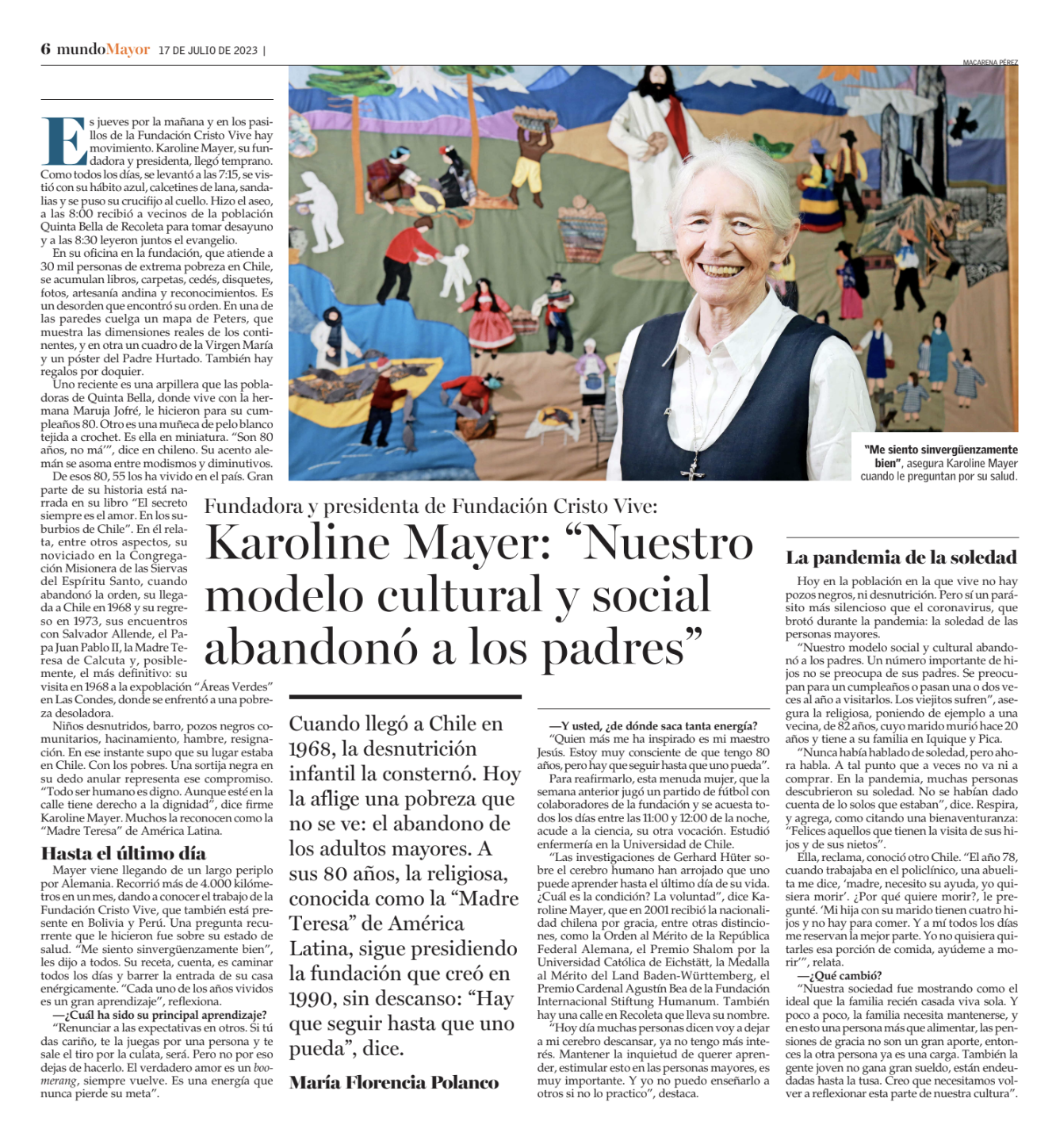 Entrevista a Karoline Mayer Hofbeck