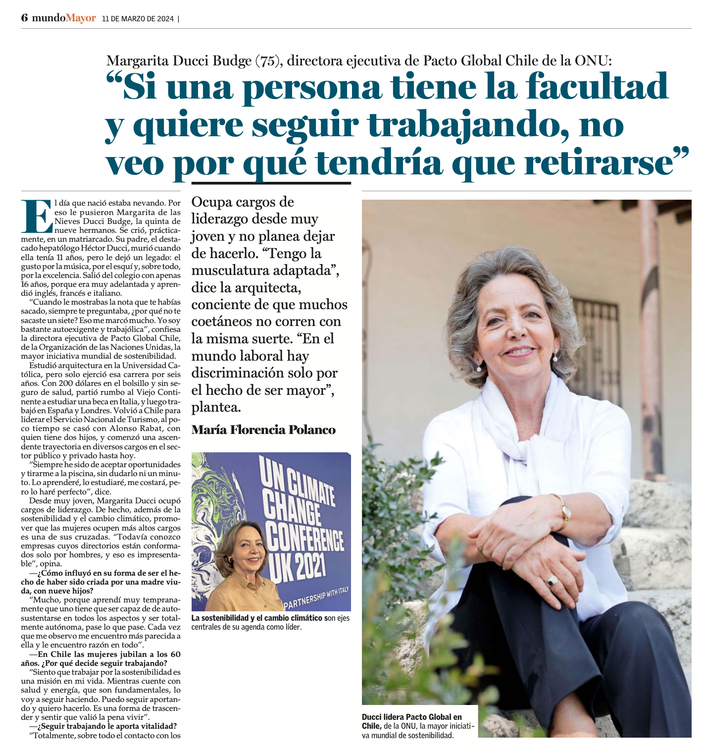 Entrevista a Margarita Ducci