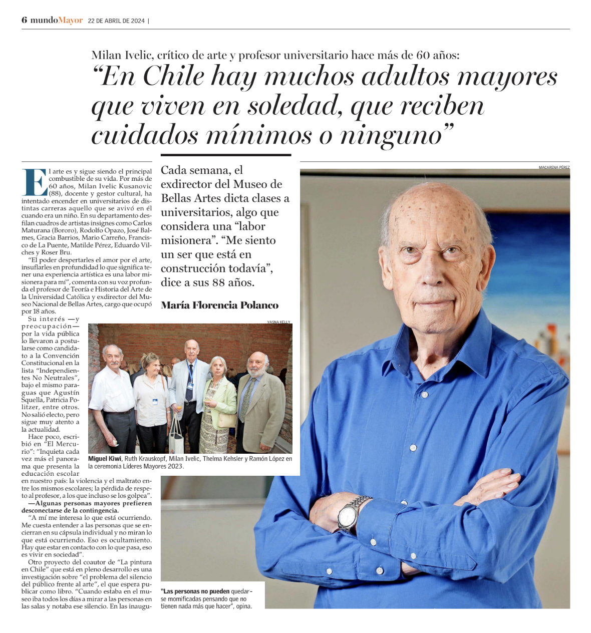 Entrevista a Milan Ivelic