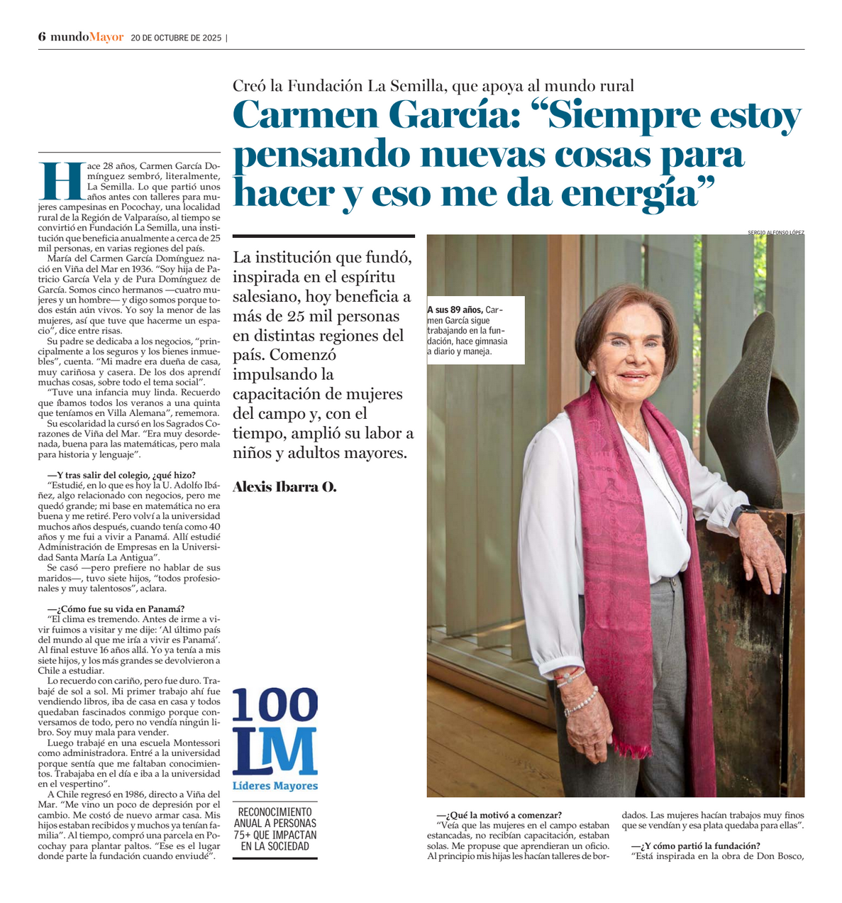 Entrevista a María del Carmen García Domínguez