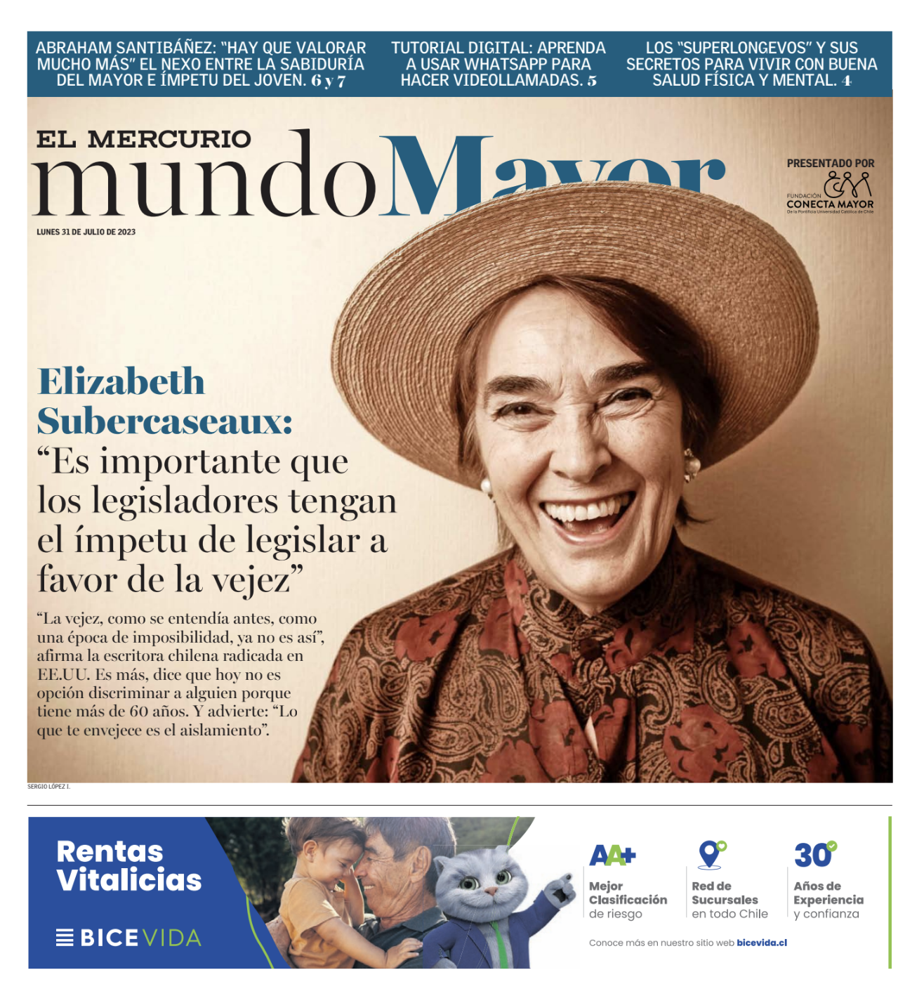Entrevista a Elizabeth Subercaseaux Sommerhoff