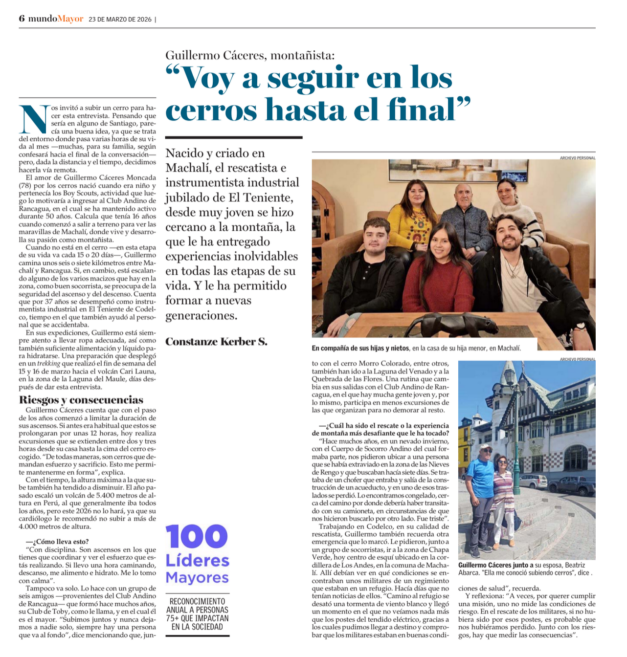 Entrevista a Guillermo ‘Memo’ Cáceres Moncada