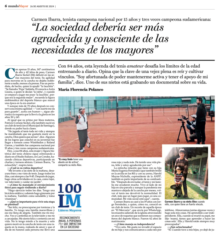 Entrevista a Carmen Ibarra