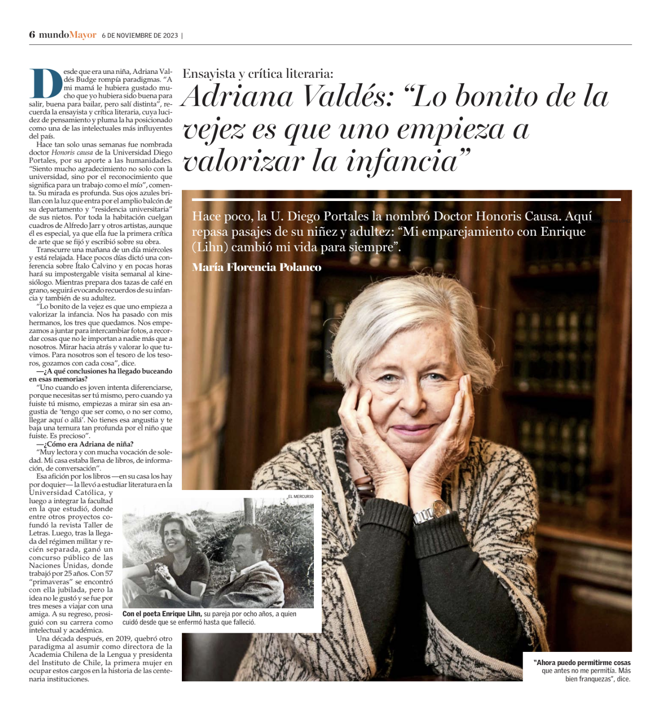 Entrevista a Adriana Valdés Budge