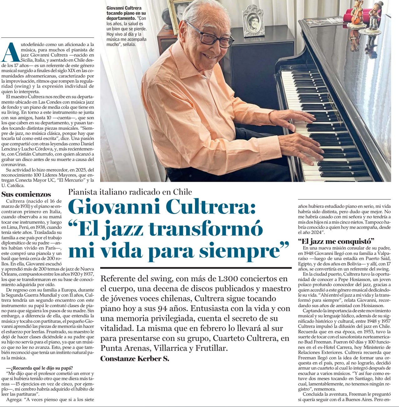 Entrevista a Giovanni Cultrera Pilato