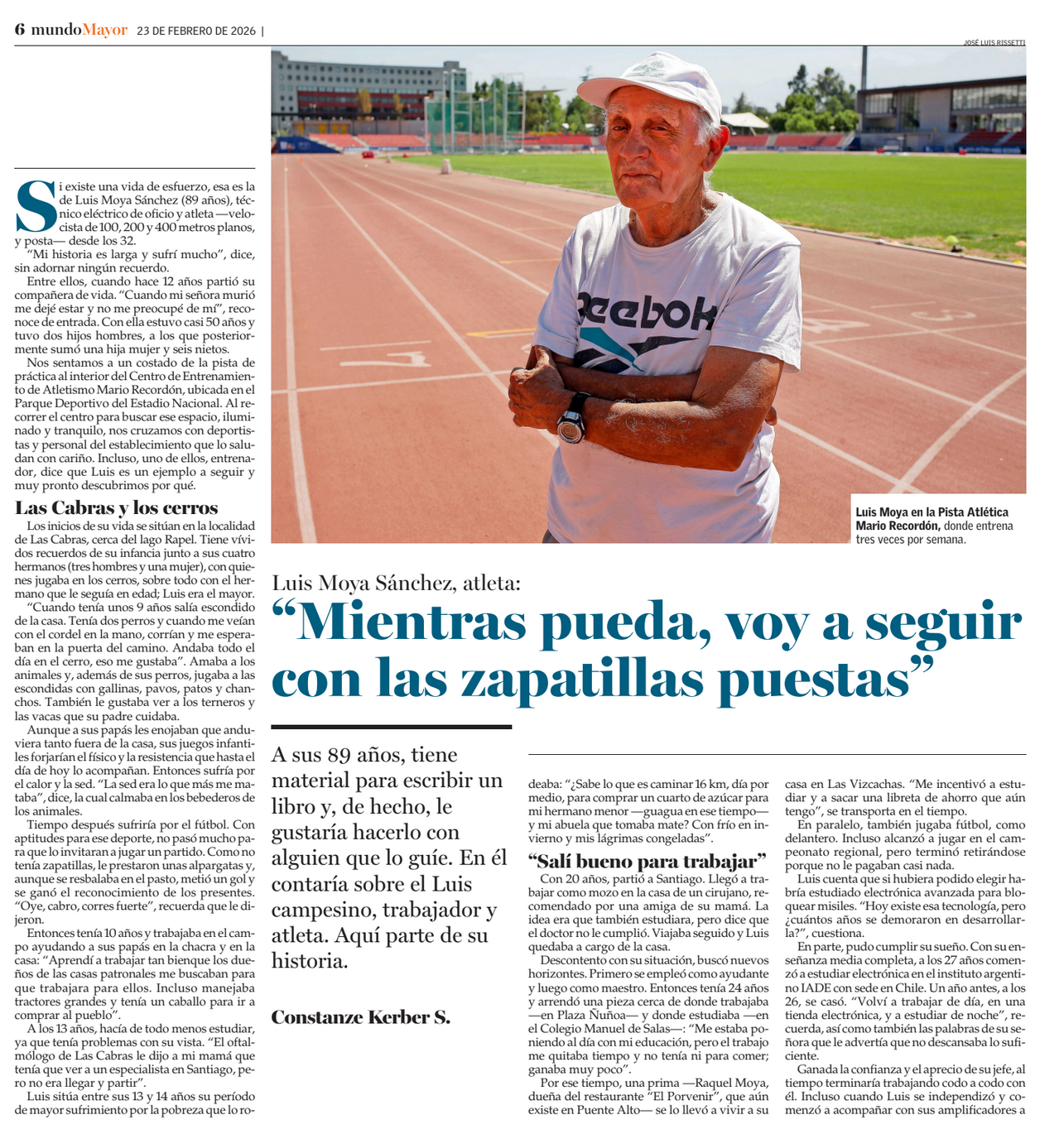 Entrevista a Luis Moya Sánchez