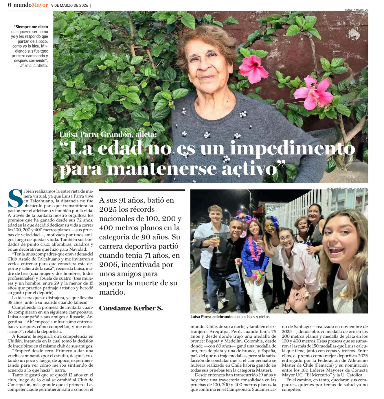 Entrevista a Luisa Parra Grandón