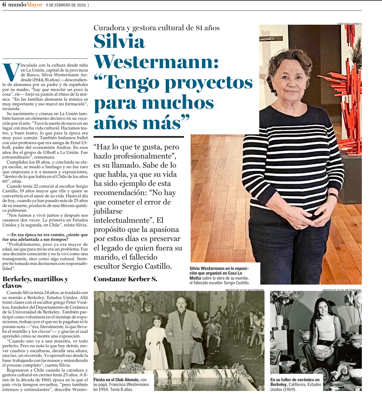 Entrevista a Silvia Westermann Andrade