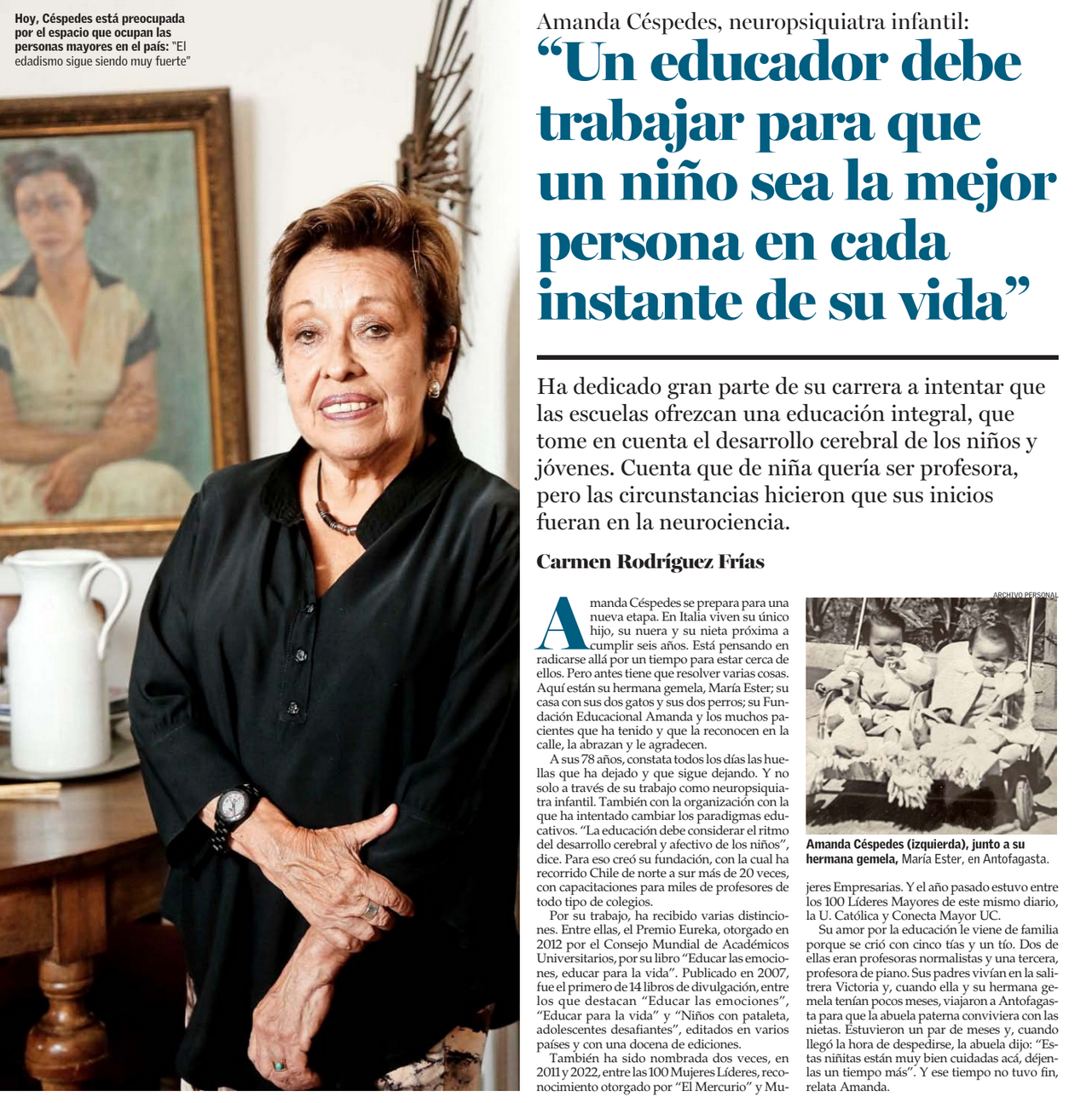 Entrevista a Amanda Cristina Del Carmen Céspedes Calderón