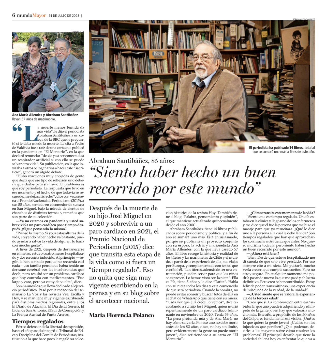 Entrevista a Abraham Santibáñez Martínez