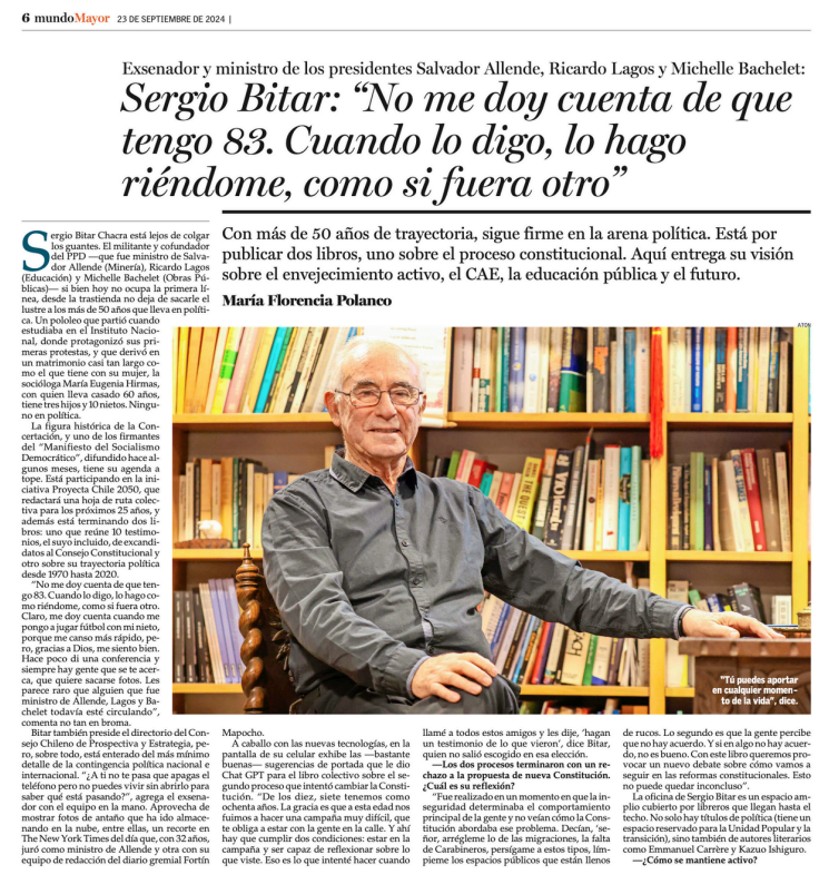 Entrevista a Sergio Bitar